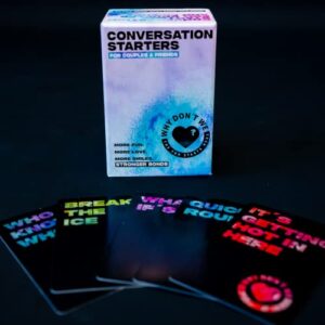 Why Don't We Conversation Starters for Couples - Get to Know Each Other Better. Fun Conversation Game for Couples, Couples Card Games, Games for Date Night