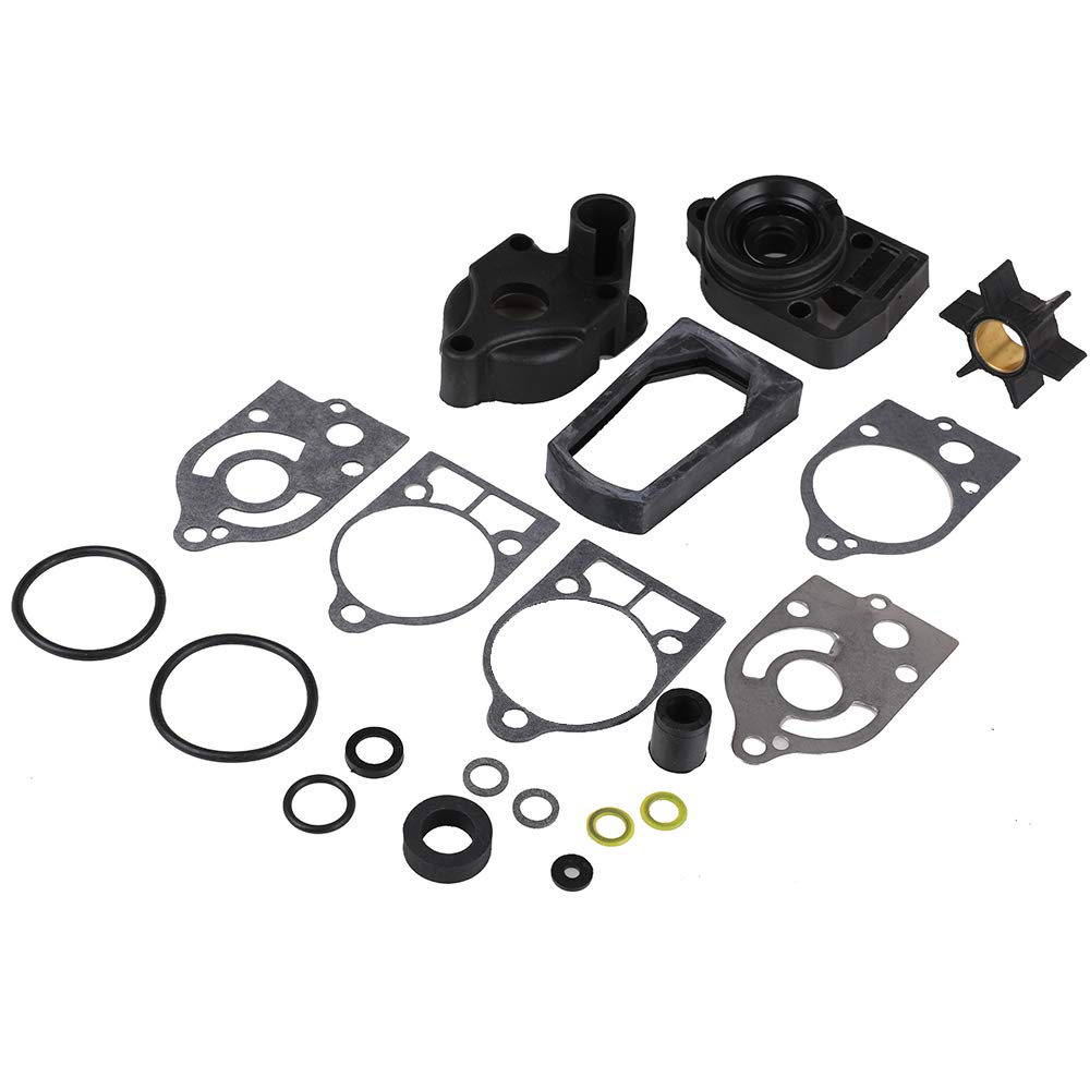 77177A3 Water Pump Repair Kit with Housing Replacement for Mercury and Mariner 2-Cycle Outboards 30 HP - 70 HP - Replace 46-77177A3 Sierra 18-3324 GLM12100