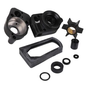 77177A3 Water Pump Repair Kit with Housing Replacement for Mercury and Mariner 2-Cycle Outboards 30 HP - 70 HP - Replace 46-77177A3 Sierra 18-3324 GLM12100