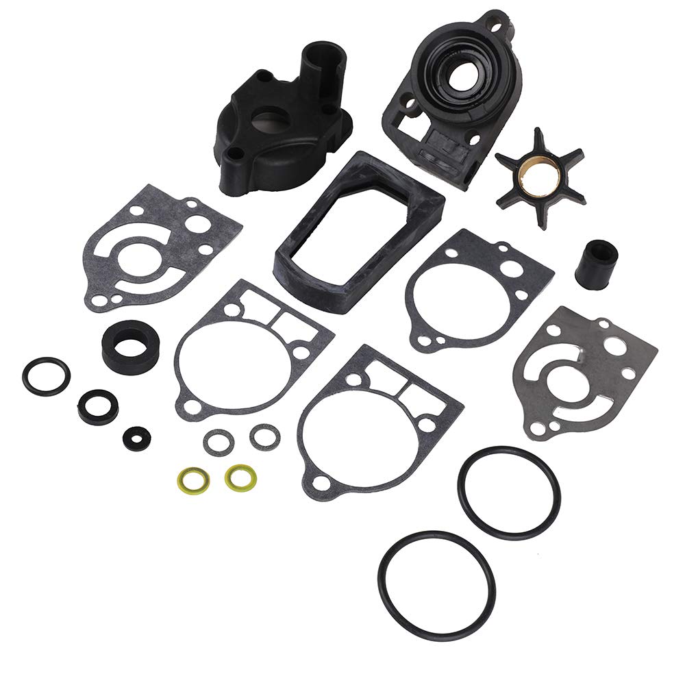 77177A3 Water Pump Repair Kit with Housing Replacement for Mercury and Mariner 2-Cycle Outboards 30 HP - 70 HP - Replace 46-77177A3 Sierra 18-3324 GLM12100