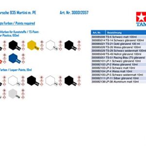 Tamiya America, Inc 1/12 Porsche 935 Martini, TAM12057