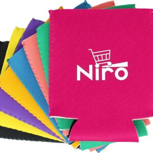 Niro Assortment | 12 Pack | Protein Shake Variety Pack | 6 Delicious Assorted Flavors | 160 Calories | 24 Vitamins & Minerals | 30g Protein | 1g sugar | Niro Beverage Sleeve Included