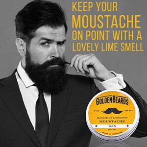 Moustache Wax & Folding Small Comb Get the BEST Moustache Wax KIT with a 3" Folding Comb at BEST Price.A must to use for your Moustache