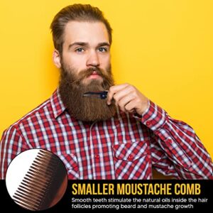 Moustache Wax & Folding Small Comb Get the BEST Moustache Wax KIT with a 3" Folding Comb at BEST Price.A must to use for your Moustache