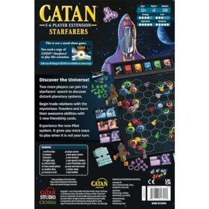 CATAN Starfarers Board Game Extension Allowing a Total of 5 to 6 Players for The CATAN Starfarers Board Game 2nd Ed.| Board Game for Adults and Family | Adventure Board Game | Made by Catan Studio