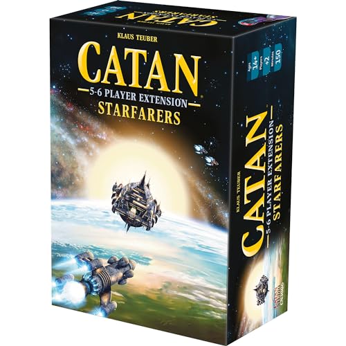 CATAN Starfarers Board Game Extension Allowing a Total of 5 to 6 Players for The CATAN Starfarers Board Game 2nd Ed.| Board Game for Adults and Family | Adventure Board Game | Made by Catan Studio