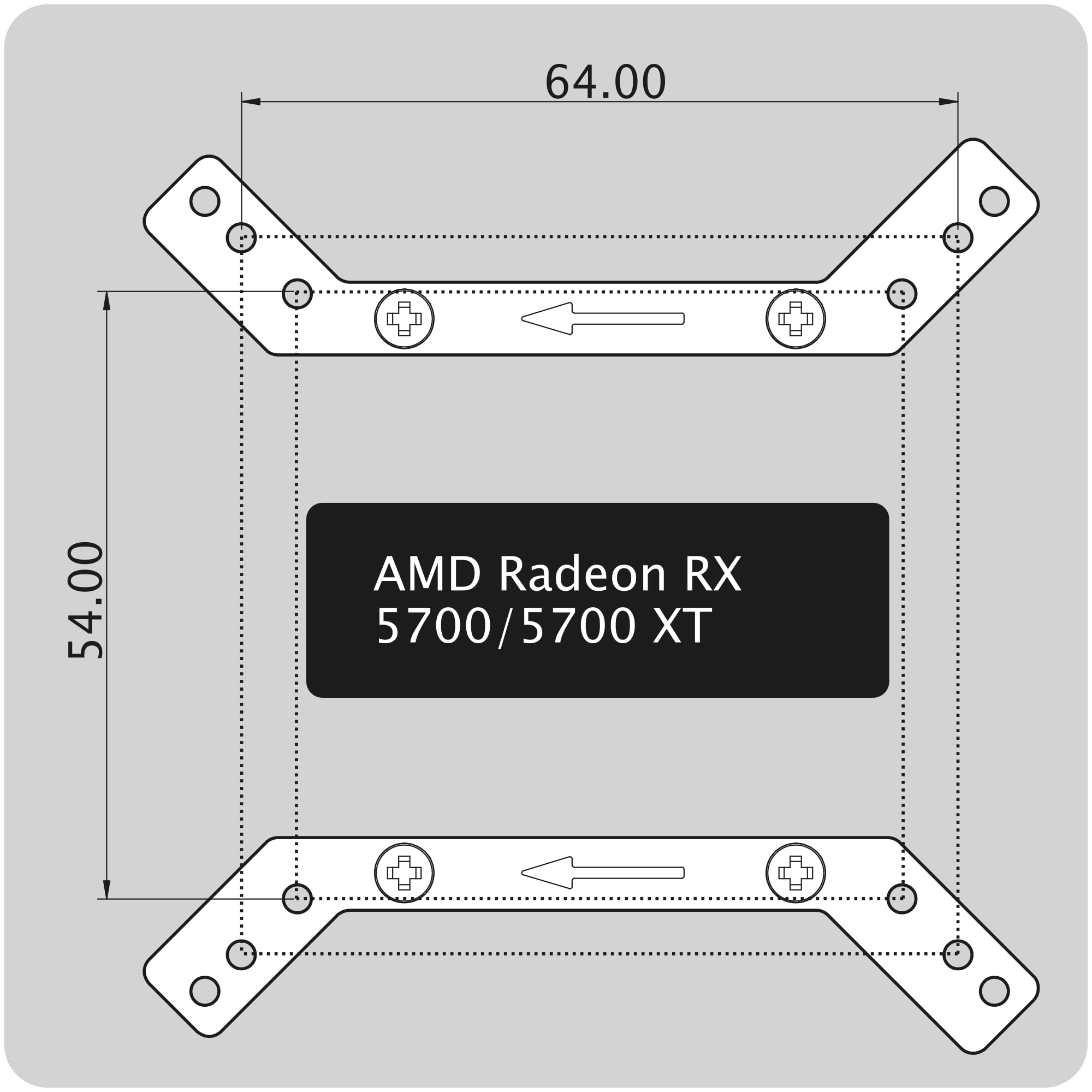 Raijintek Morpheus 8057 Heatpipe GPU Cooler - Ideal Replacement to Fix Too Loud or Weak Graphics Card Cooler - Suitable for AMD and Nvidia Graphics Card - Suitable up to 360W TDP