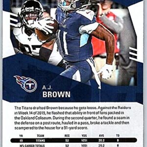 2020 Donruss Elite #41 A.J. Brown Tennessee Titans Football Card