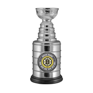 the sports vault nhl boston bruins 8-inch stanley cup champions trophy replica, silver