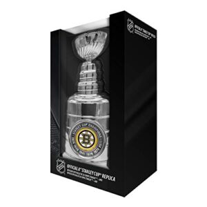 The Sports Vault NHL Boston Bruins 8-inch Stanley Cup Champions Trophy Replica, Silver