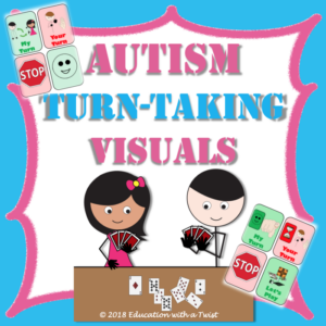 autism turn-taking visual