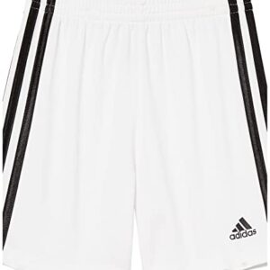 adidas boys Classic 3-stripes Shorts, White, 3T US