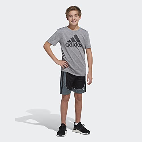 adidas boys Aeroready® Basketball Creator Shorts, Black, 8-15 Years US