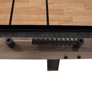 American Legend Kirkwood 9’ LED Light Up Shuffleboard Table with Bowling