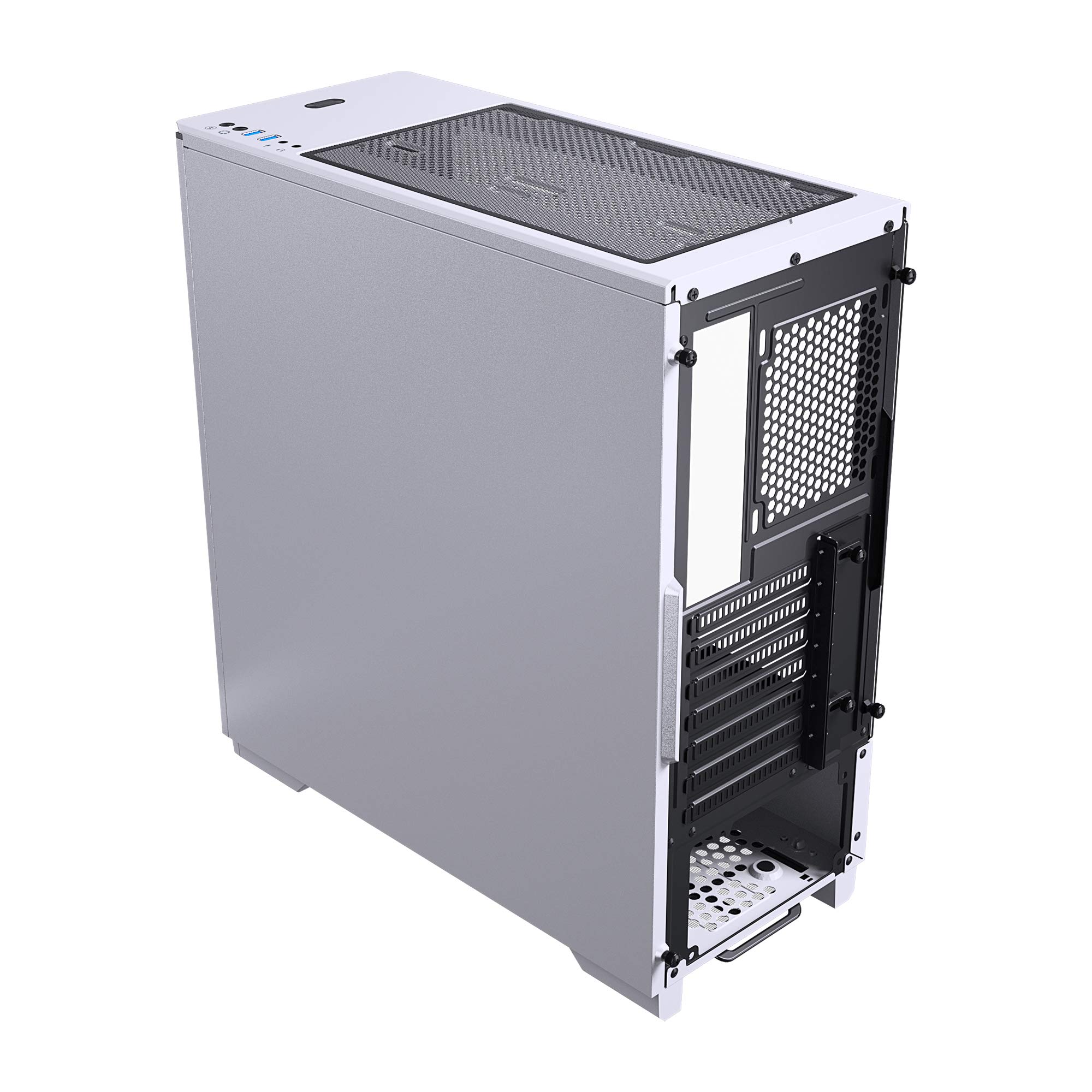 Phanteks (PH-EC360ATG_DWT01) Eclipse P360A Ultra-fine Performance Mesh, Mid-Tower case, Tempered Glass, Digital-RGB Lighting, White