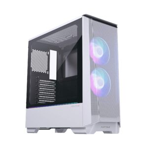 Phanteks (PH-EC360ATG_DWT01) Eclipse P360A Ultra-fine Performance Mesh, Mid-Tower case, Tempered Glass, Digital-RGB Lighting, White