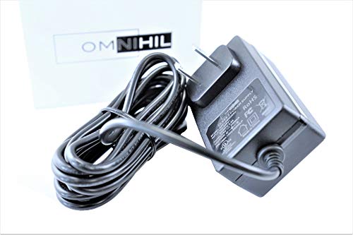 [UL Listed] OMNIHIL 8 Feet Long AC/DC Adapter Compatible with Noisz by ILIFE S5 Robot Vacuum Cleaner