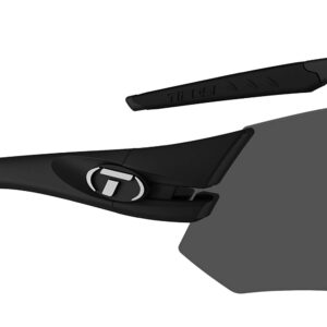 Tifosi Optics Tsali Sunglasses (Matte Black, Smoke/AC Red/Clear)