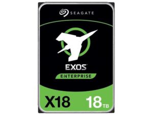 seagate exos x18 st18000nm004j 18 tb hard drive - internal - sas (12gb/s sas)