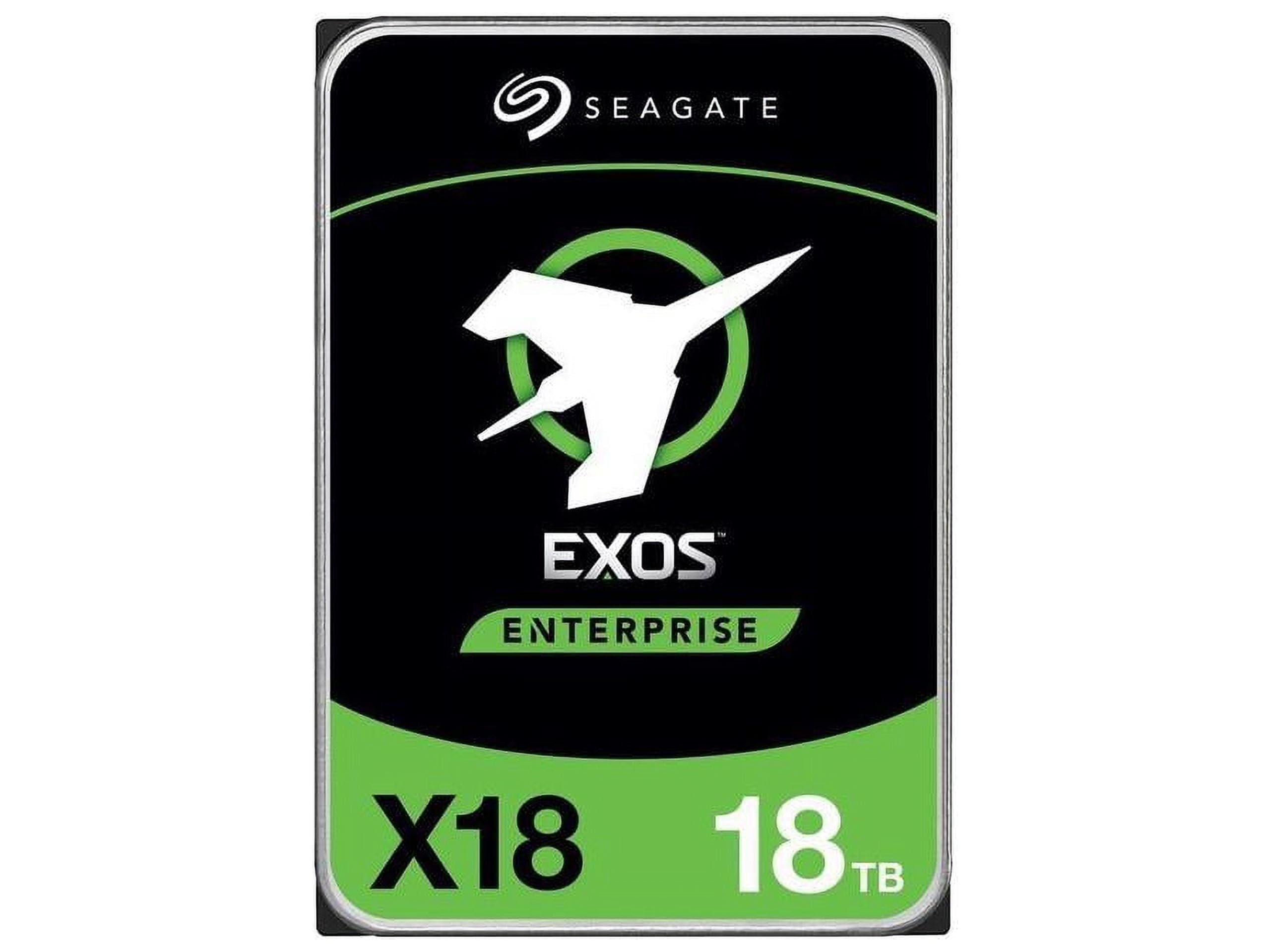 Seagate Exos X18 ST18000NM004J 18 TB Hard Drive - Internal - SAS (12Gb/s SAS)