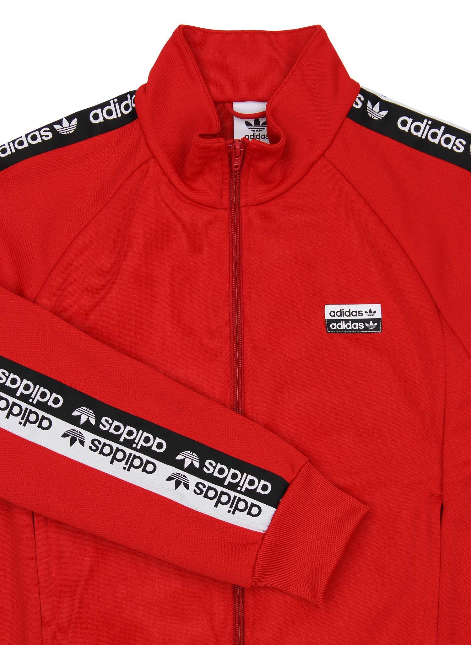 adidas Mens R.Y.V. Red Track Top Size 2XL