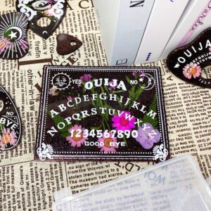 RESINWORLD Ouija Board and Planchette Resin Molds, 2PCS Gothic Epoxy Resin Silicone Molds for Ouija Board Game, Pendant, Resin Crafts