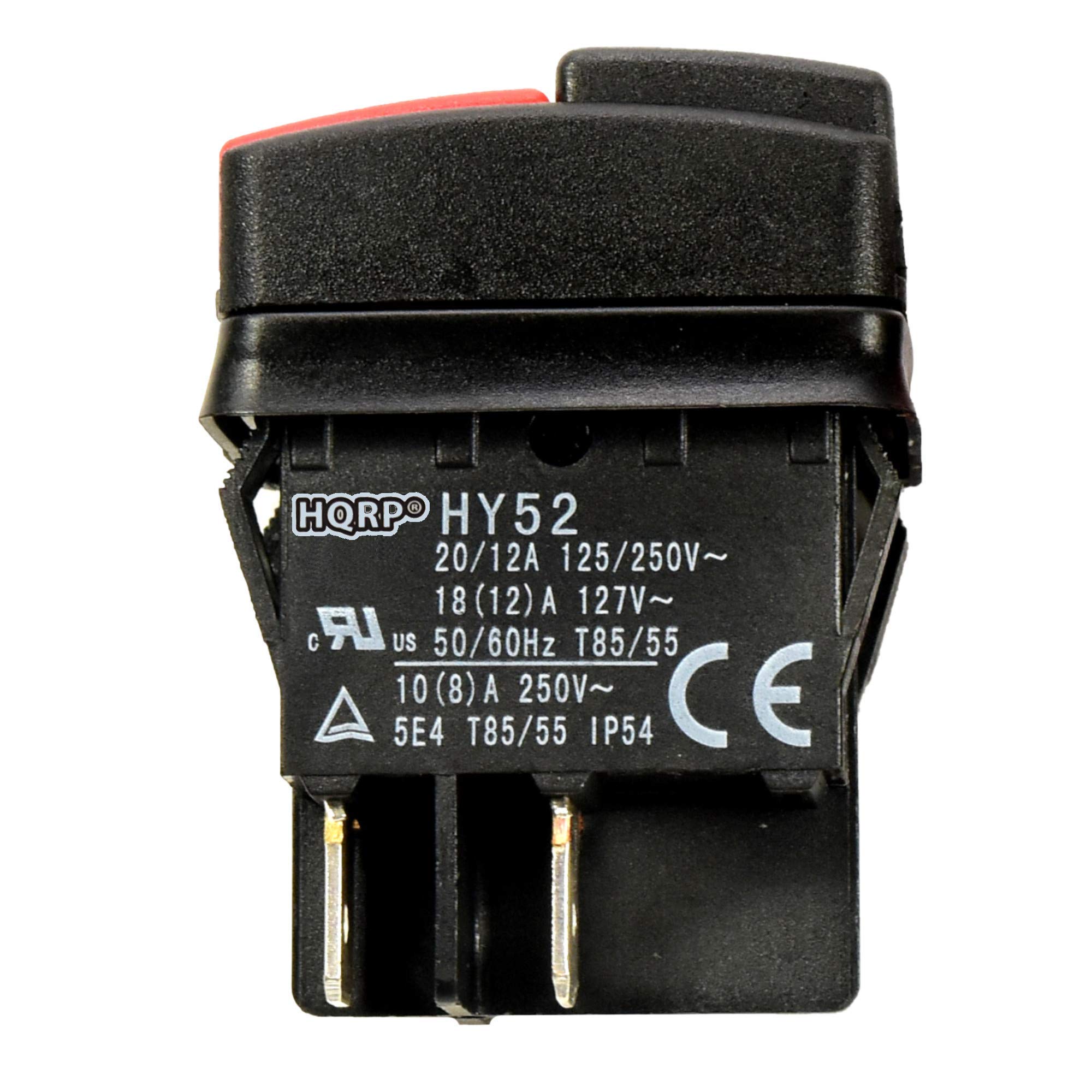 HQRP On Off Power Switch Compatible with Husky, Greenworks, Home Depot, Craftsman, Power Washer, Simpson, Black Max, Briggs & Stratton Pressure Washer KEDU HY52, FAIP H120