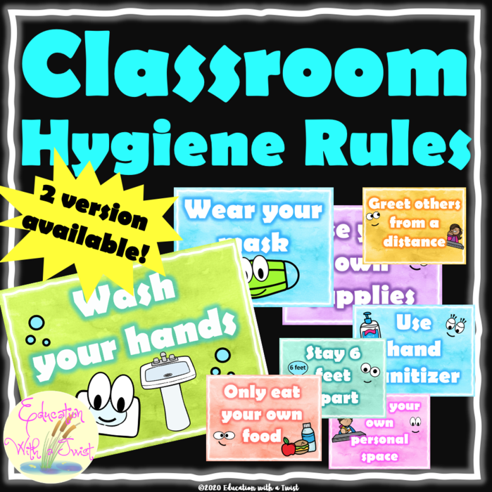 Classroom Hygiene Rules