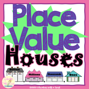 place value houses visuals