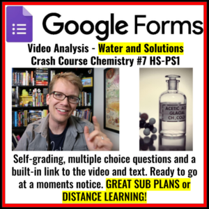 video analysis - water and solutions - crash course chemistry #7