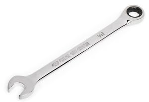 gearwrench 7mm 4 degree swing arch 12 point ratcheting combination wrench - 86907