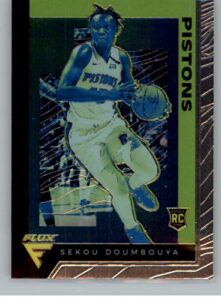 2019-20 panini chronicles flux #594 sekou doumbouya detroit pistons rc rookie nba basketball trading card