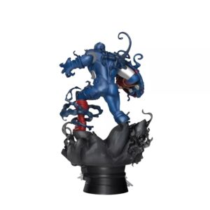 Beast Kingdom Maximum Venom: Captain America DS-065 D-Stage Statue, Multicolor