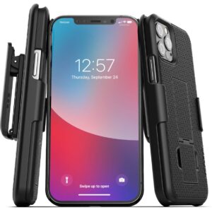 Encased DuraClip Holster for iPhone 12 Pro Max Case with Belt Clip (iPhone 12 Pro Max)