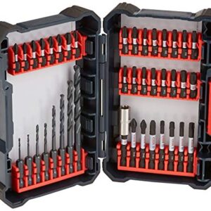 BOSCH PS31-2A 12V Max 3/8 In. Drill/Driver Kit with (2) 2 Ah Batteries and BOSCH DDMS40 40-Piece Assorted Impact Tough Drill Drive Custom Case System Set