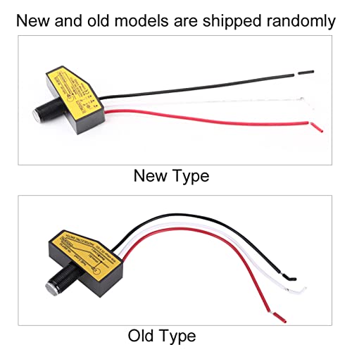 Parluna Photocell Switch, DC Photocell Switch 12 Volt Photocell Switch Low Voltage Photocell Switch Remote Switching Sensor, Sensor Photocell Light Switch Dusk to Till Dawn Mini Light Switching