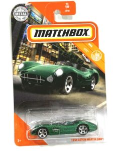 matchbox 2020 mbx city #73/100 , 1956 aston martin dbr1 (green)