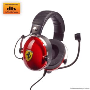 Thrustmaster T.Racing Scuderia Ferrari DTS Edition (Compatible with PS5, PS4, XBOX Series X/S, One, PC)