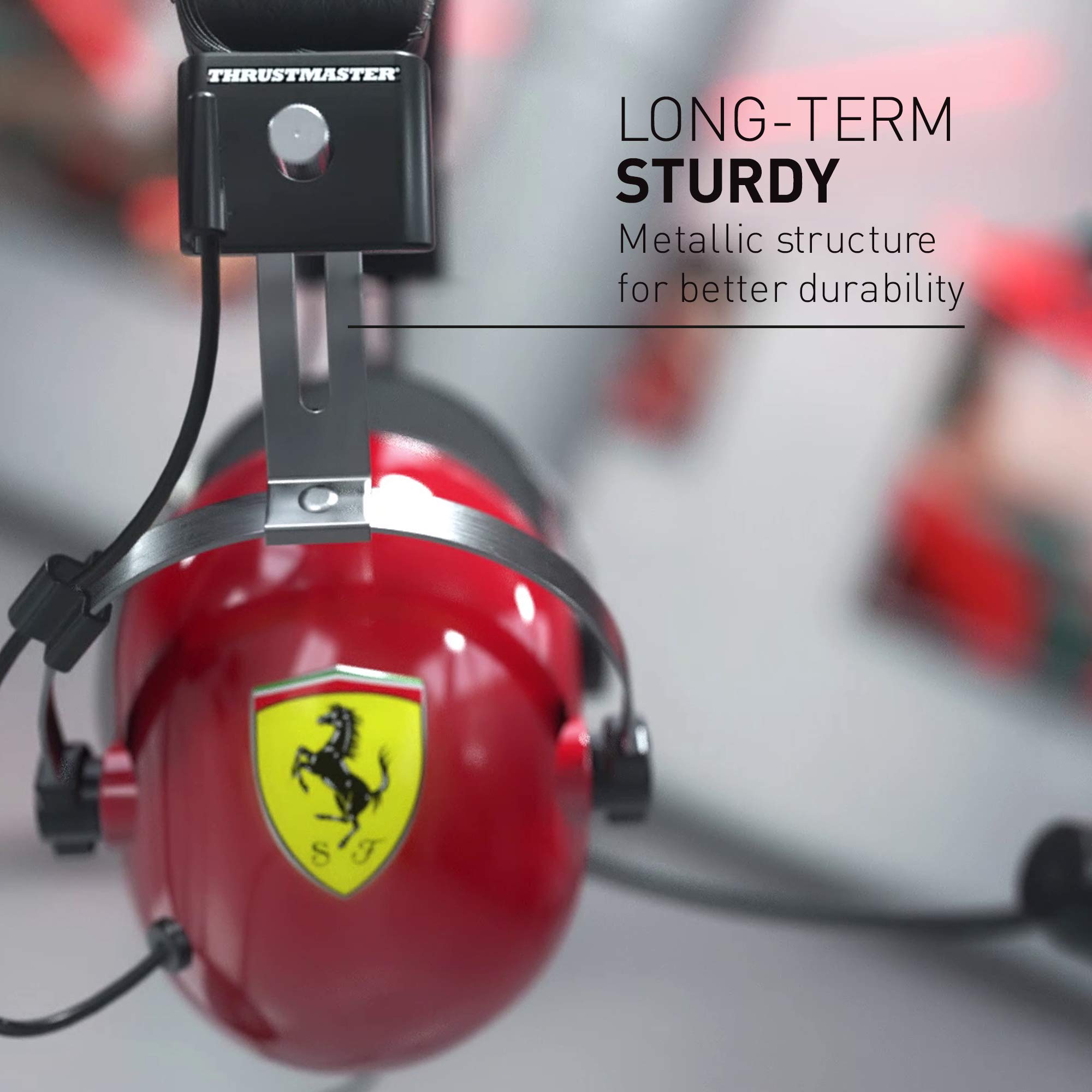 Thrustmaster T.Racing Scuderia Ferrari DTS Edition (Compatible with PS5, PS4, XBOX Series X/S, One, PC)