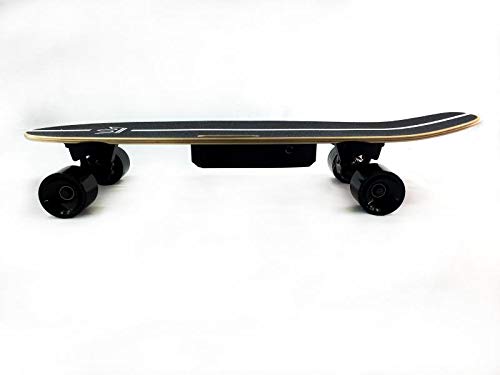 KYNG Electric Skateboard with Wireless LED Remote, 29" for Youth and Adults 15 MPH, 350W Motor, 10 Mile Range, Adjustable Speed and Braking, 7 Layer Maple Deck, 175lb Weight Load, Kids and Adult