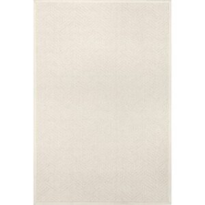 nuLOOM Natural Textured Suzanne Area Rug, 10x14, Cream