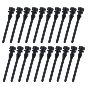 auear, 50 pack case fan soft silicone anti noise reducing vibration screws fan rivet mounting for pack case fan or cpu fan