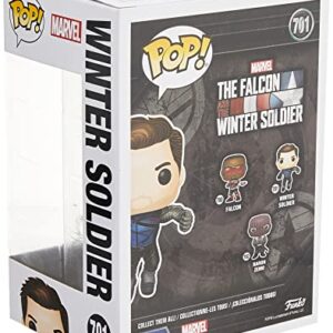 POP Funko Marvel: The Falcon and The Winter Soldier - Winter Soldier Multicolor, 3.75 inches, Standard