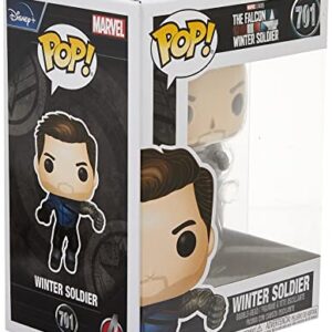 POP Funko Marvel: The Falcon and The Winter Soldier - Winter Soldier Multicolor, 3.75 inches, Standard