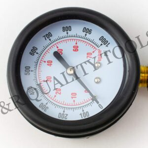 VCT Diesel Engine Compression Cylinder Pressure Tester Gauge Set 0-1000 psi