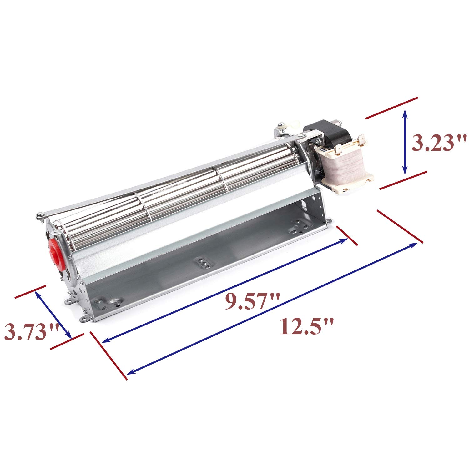 Replacement FK24 Fireplace Blower Kit for Majestic 36bdvrrn 36bdvr 36bdvt 39bdvrrn 33ldvrrn Fireplaces, FK24 Fan Assembly for Majestic Temco Vermont Castings Fireplaces, Majestic 54103 Fan, Rotom RB65