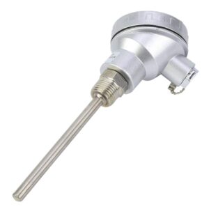 1/2" NPT Thread Thermocouple Terminal Head RTD PT100 Stainless steel Temperature Sensor Probe (100mm)