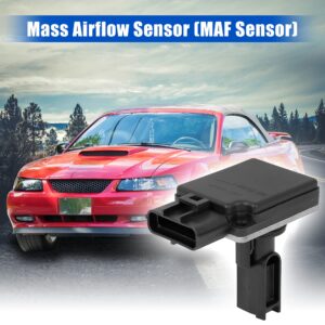 X AUTOHAUX Car Mass Air Flow Sensor Meter MAF Sensor Replacement for Ford F-250 F-350 3L3U-12B579-AA