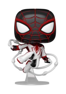 funko pop! games: marvel’s spider-man: miles morales- miles morales in track suit