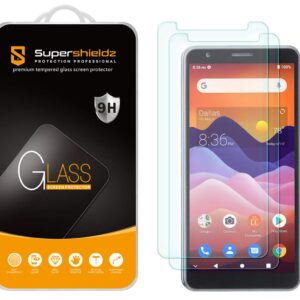 Supershieldz (2 Pack) Designed for ZTE Avid 579 Tempered Glass Screen Protector, Anti Scratch, Bubble Free